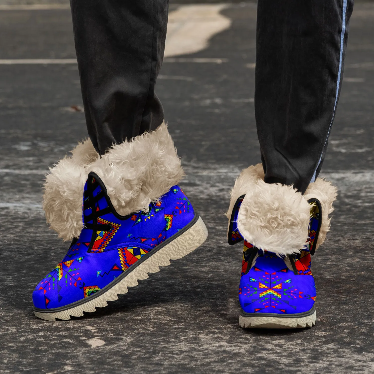 Buffalo Jump Blue Polar Winter Boots