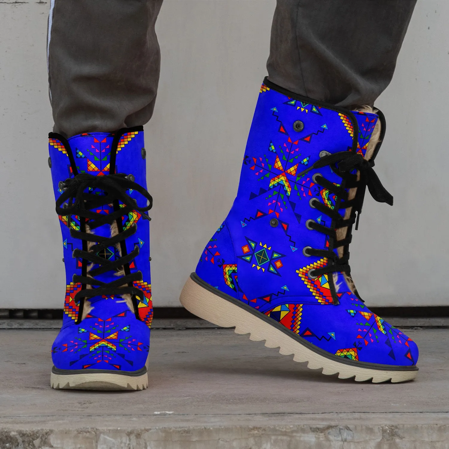 Buffalo Jump Blue Polar Winter Boots