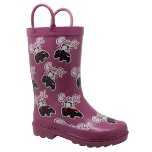 Case IH Toddler's Li'l Pink Rubber Boot Pink