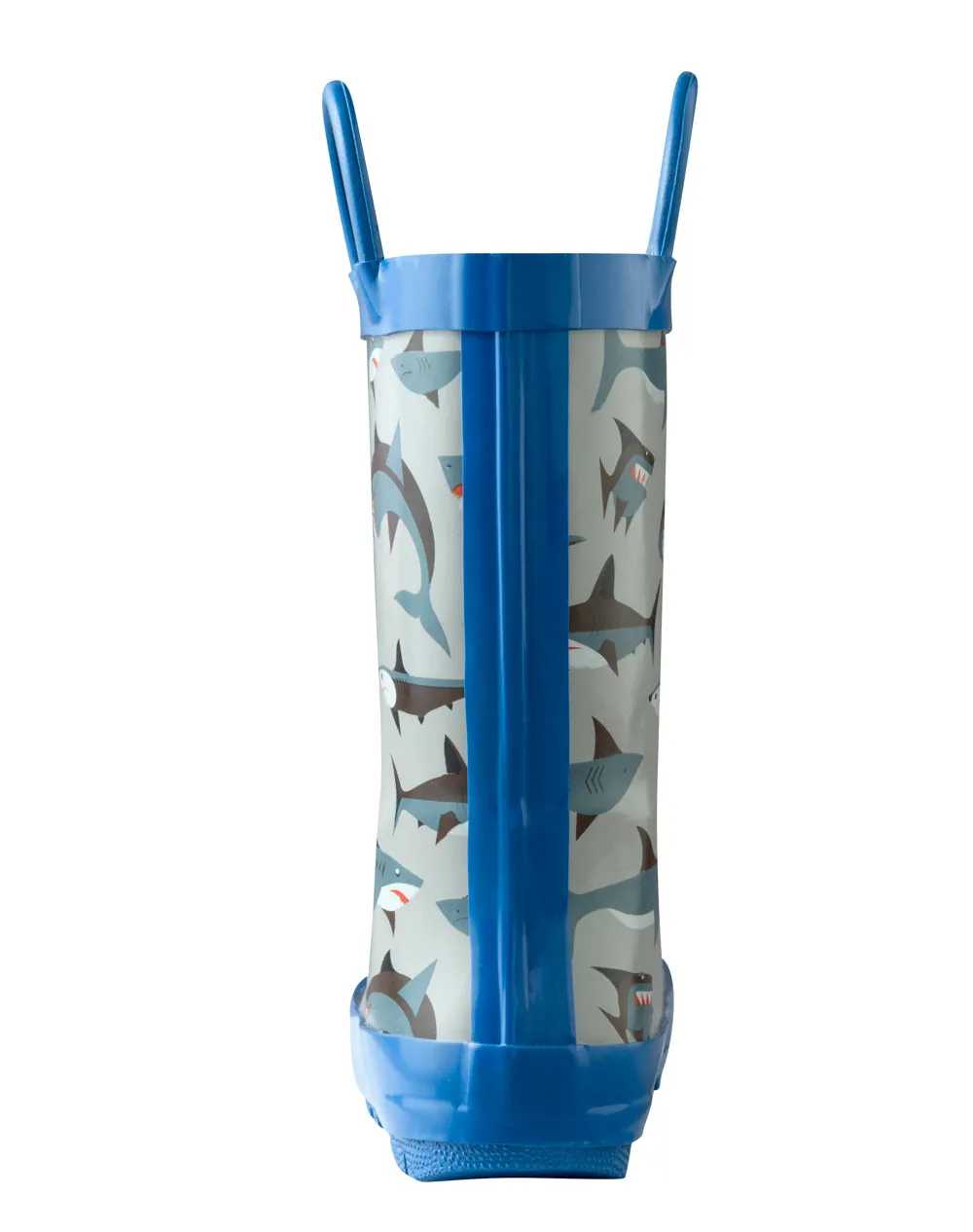 CHILDREN’S RUBBER RAIN BOOTS, SHARK FRENZY