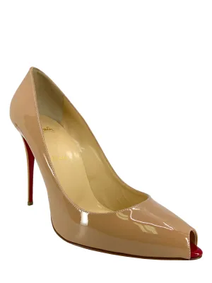 Christian Louboutin Tibur 100 Patent Leather Pumps Size 11