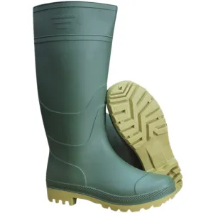 Green Rubber Boots