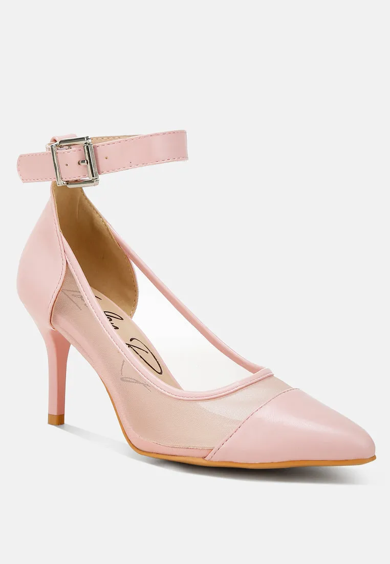 Hearst Pointy Toe Ankle Strap Pumps