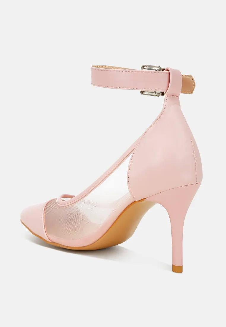 Hearst Pointy Toe Ankle Strap Pumps