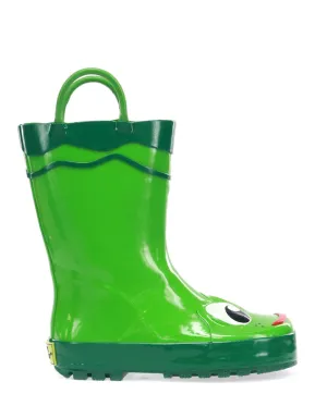 Kids Fritz Frog Rain Boot - Green