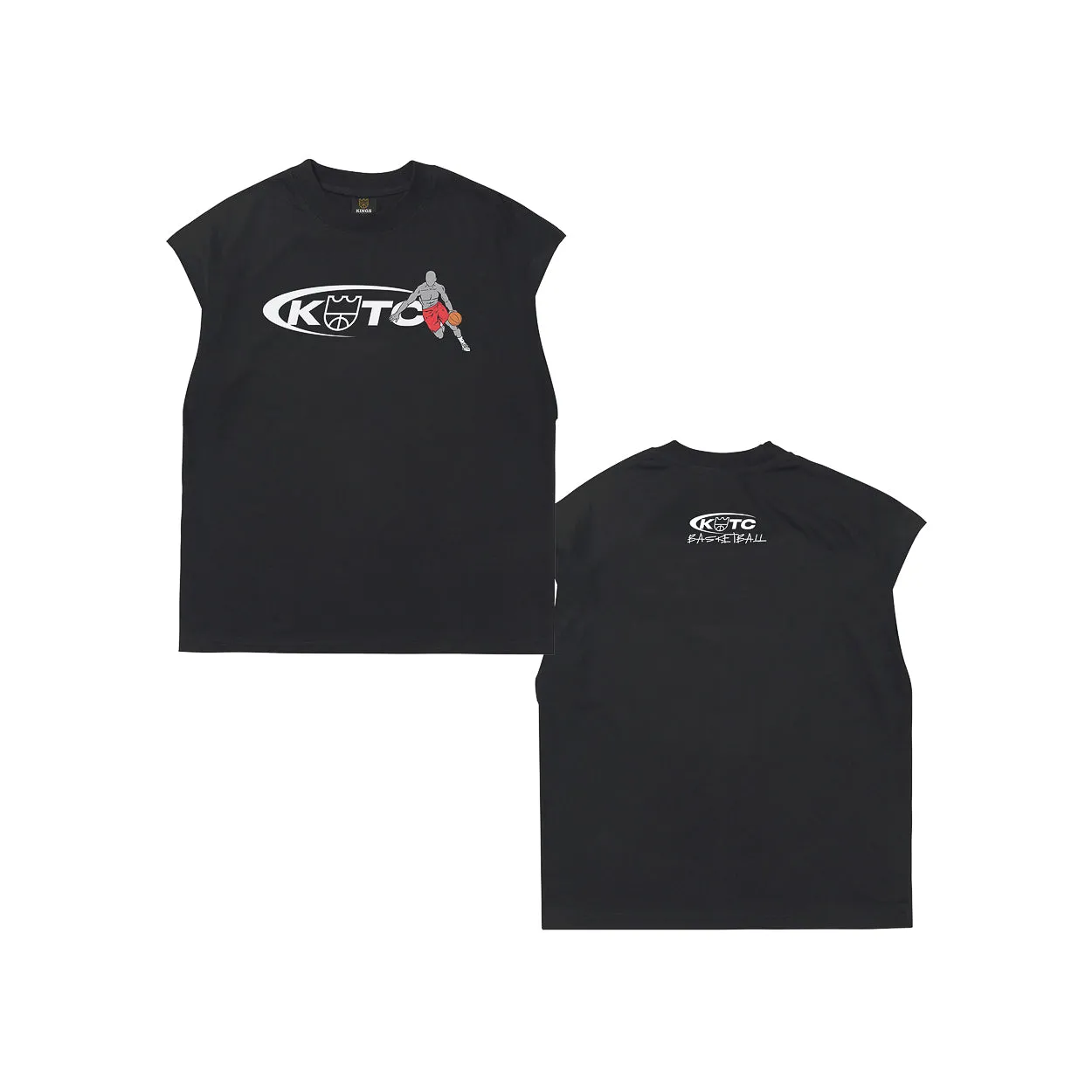 KOTC AND1 "Logo" Muscle Tee- Black