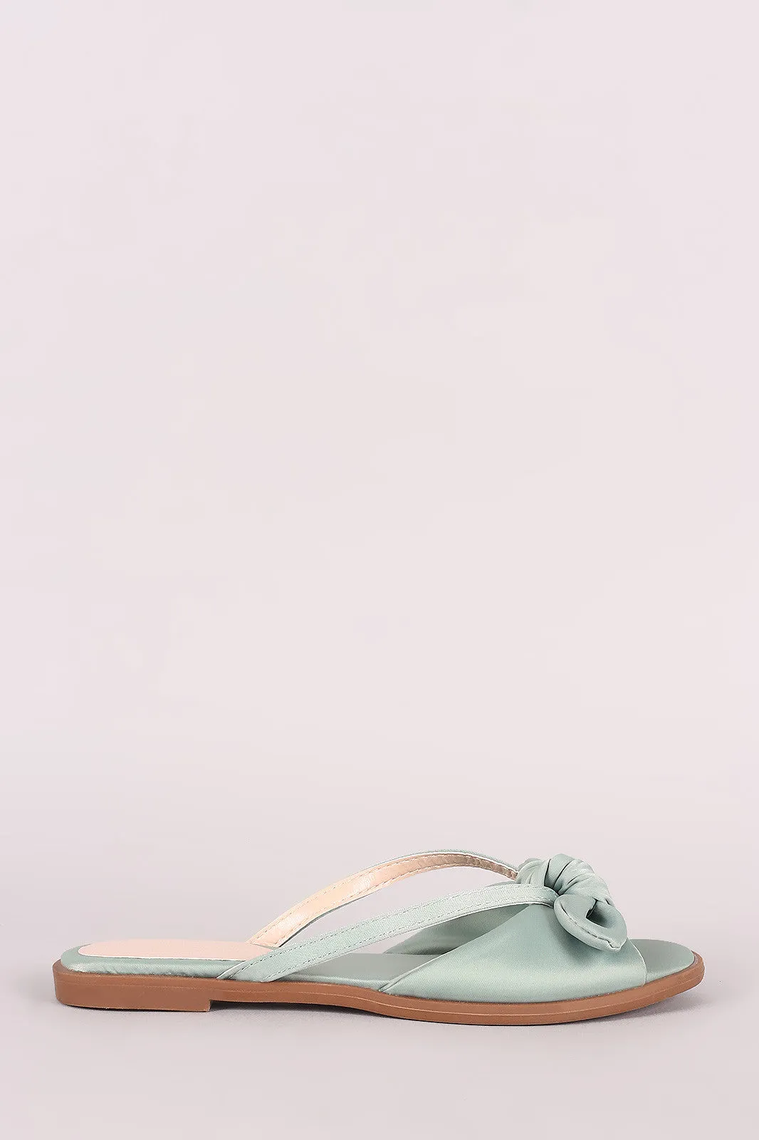 Liliana Satin Slip on Sandal