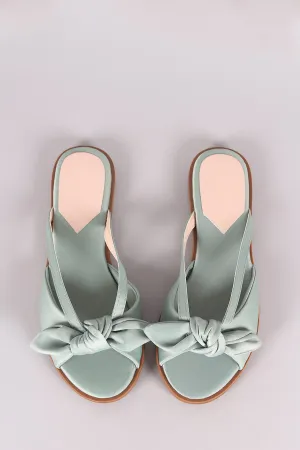 Liliana Satin Slip on Sandal