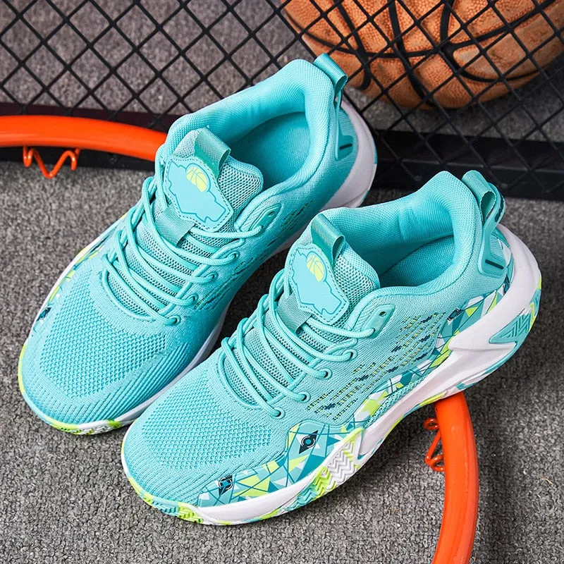 Men's basketball shoes couple breathable outdoor sports shoes women's basketball shoes Sneakers