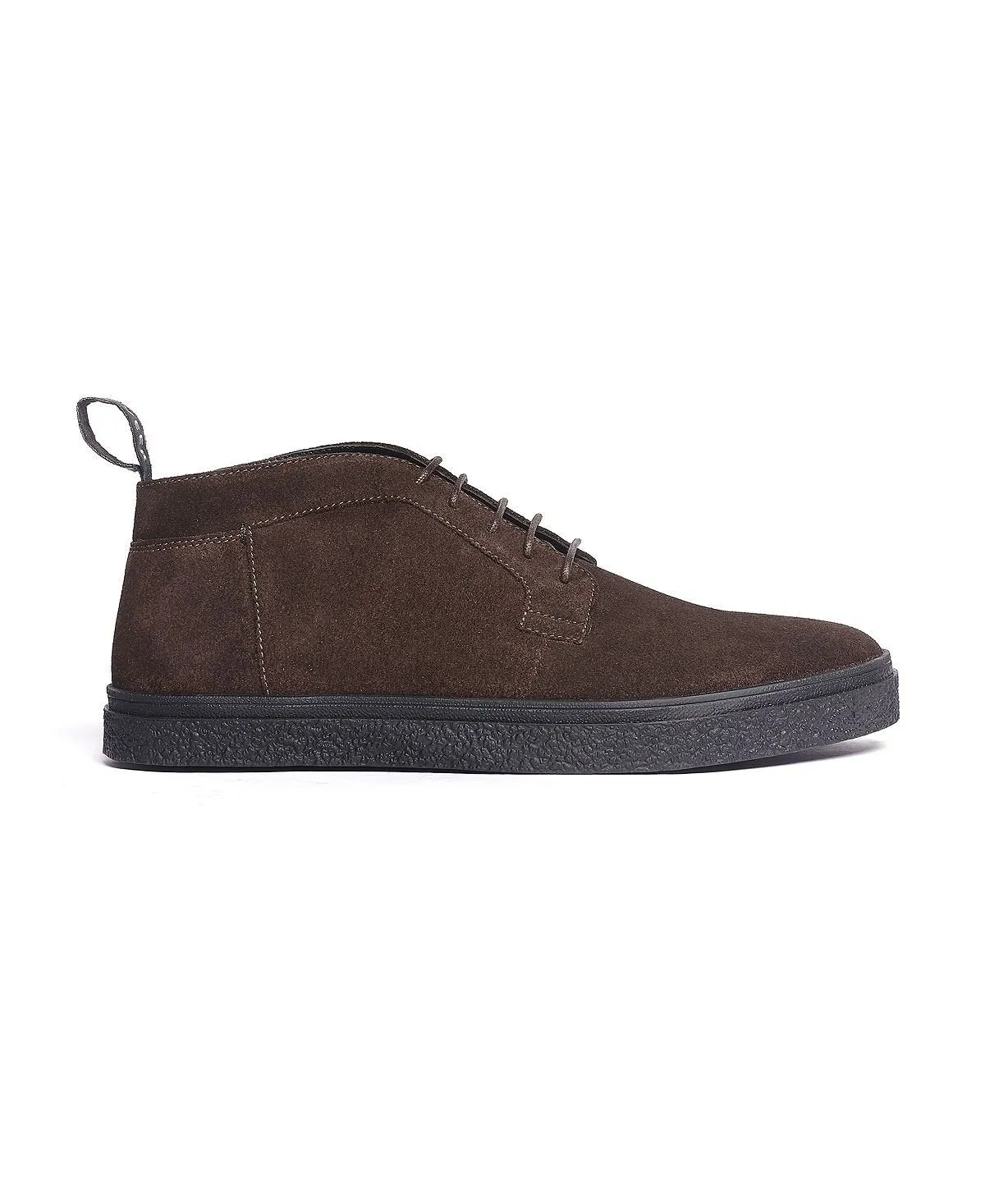 Men's suede lace-up bushwick chukka Anthony Veer boots, dark brown