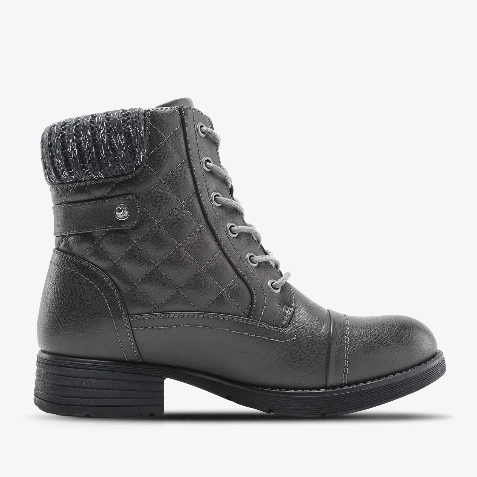 STQ Women's Combat Ankle Boots