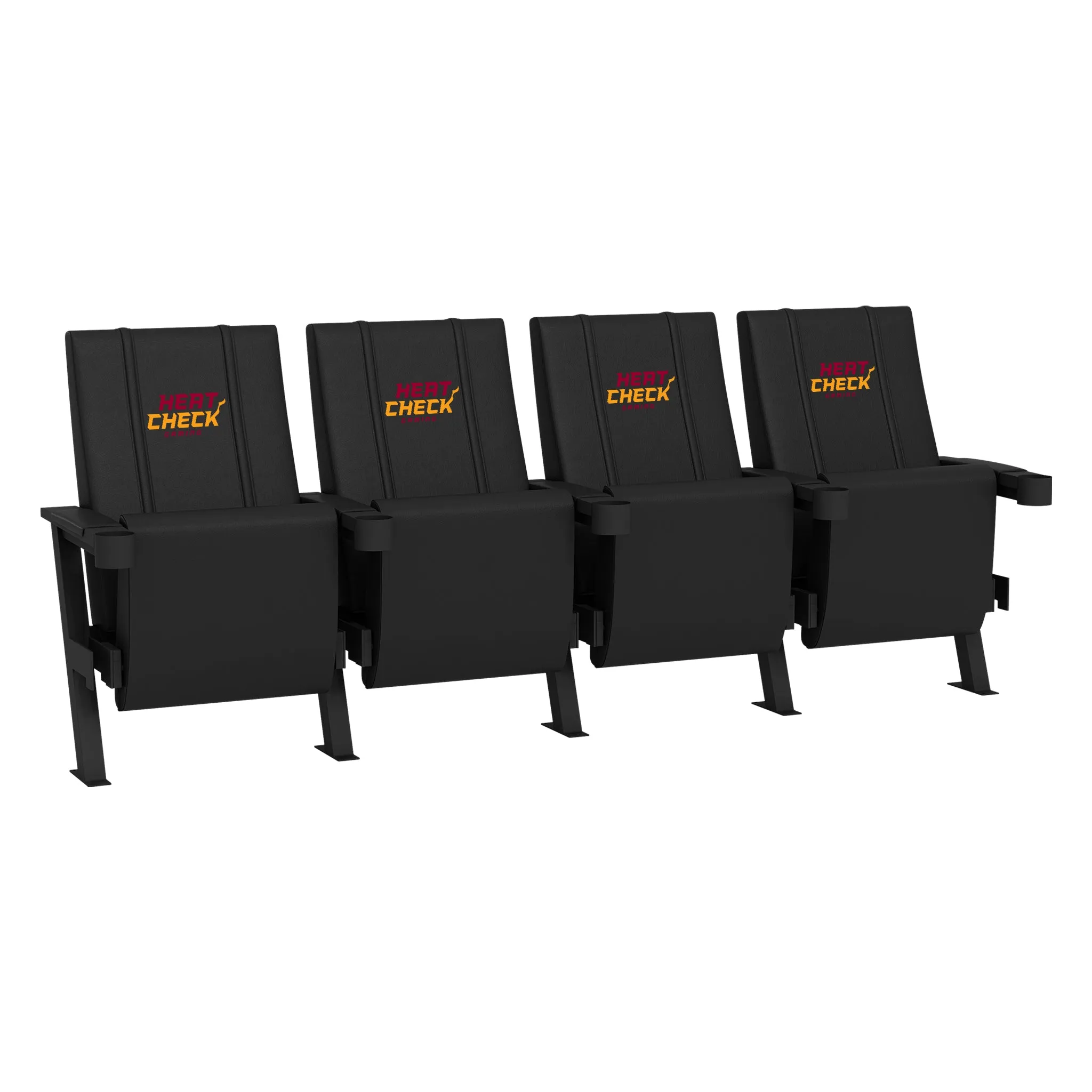 SuiteMax 3.5 VIP Seats with Heat Check Gaming Wordmark Logo